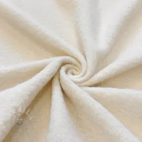 Tkanina za kapute Fancy wool touch ecru