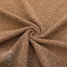 Tkanina za kapute Fancy wool touch bronze