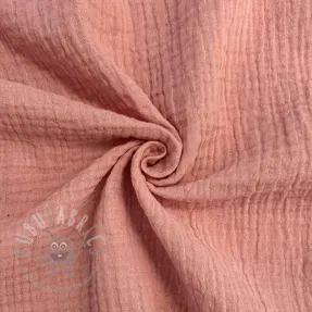 Tetra Tkanina/Muslin soft rose ORGANIC