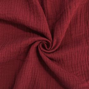 Dvostruka gaza/muslin bordeaux