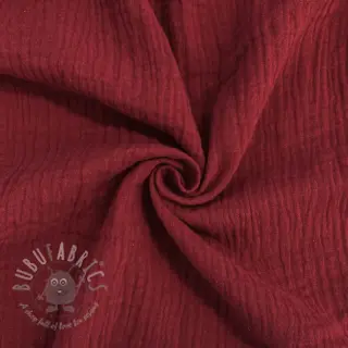 Tetra Tkanina/Muslin bordeaux