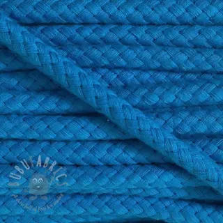 Pamučna upletena vrpca 8 mm blue