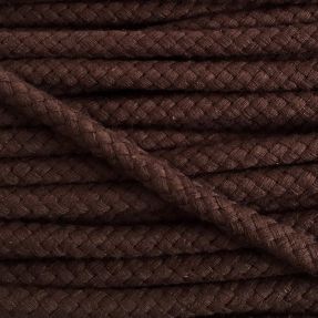 Bombažna vrvica 8 mm choco