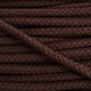 Bombažna vrvica 8 mm choco