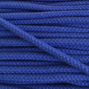 Pamučna upletena vrpca 8 mm cobalt