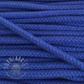Pamučna upletena vrpca 8 mm cobalt