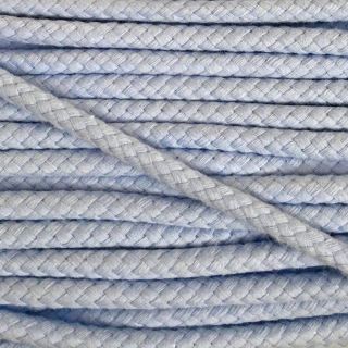 Bombažna vrvica 8 mm light blue