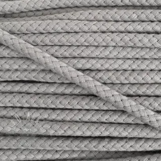 Pamučna upletena vrpca 8 mm light grey