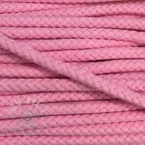Pamučna upletena vrpca 8 mm light pink