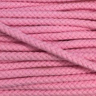 Pamučna upletena vrpca 8 mm light pink