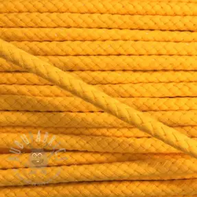 Pamučna upletena vrpca 8 mm yellow