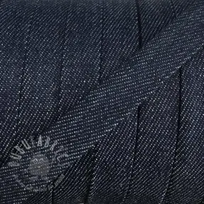 Pamučna vrpca ravna 15 mm Denim navy