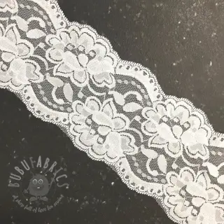 Čipka Blossom off white