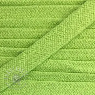 Pamučna vrpca plosnata 13 mm lime