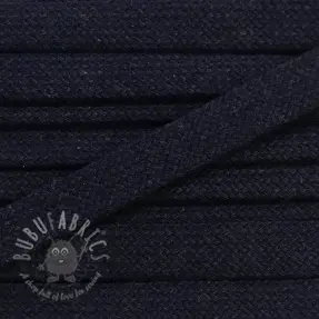 Pamučna vrpca plosnata 13 mm night blue