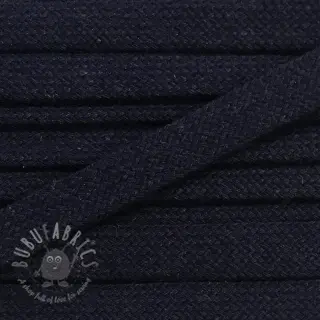 Pamučna vrpca plosnata 13 mm night blue