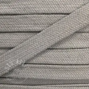 Pamučna vrpca plosnata 13 mm light grey