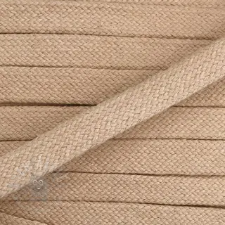 Pamučna vrpca ravna 15 mm beige