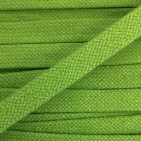 Bavlnená šnúra plochá 15 mm dark lime