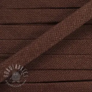 Pamučna vrpca ravna 15 mm choco