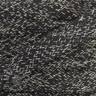 Pamučna vrpca ravna 15 mm melange black
