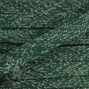 Pamučna vrpca ravna 15 mm melange green