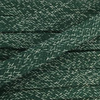 Pamučna vrpca plosnata 15 mm melange green