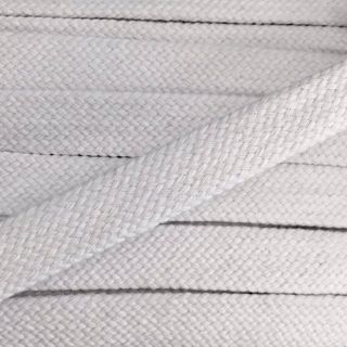 Pamučna vrpca plosnata 15 mm white