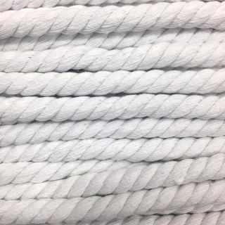 Pamučna vrpca 12 mm white