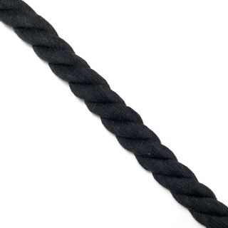 Pamučna vrpca 2,5 cm black