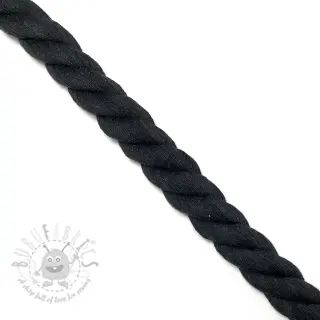 Pamučna vrpca 2,5 cm black