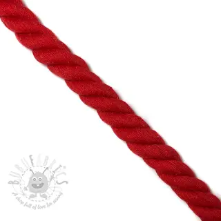 Pamučna vrpca 2,5 cm red