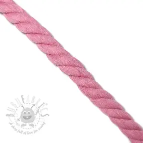Pamučna vrpca 2,5 cm rose