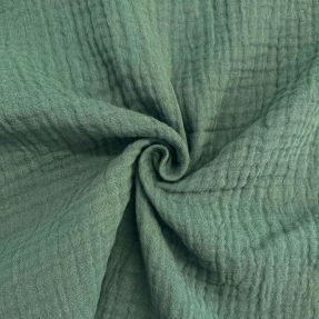 Dvoslojna gaza/muslin green ORGANIC
