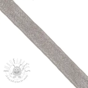 Pasica elastična glitter 20 mm grey