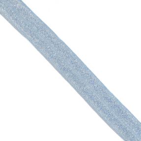 Pasica elastična glitter 20 mm light blue