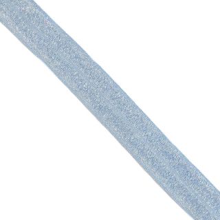 Pasica elastična glitter 20 mm light blue
