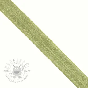 Pasica elastična glitter 20 mm lime