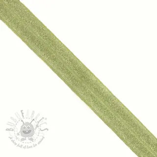 Pasica elastična glitter 20 mm lime