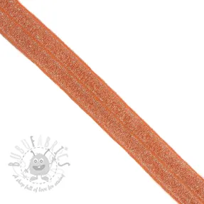Pasica elastična glitter 20 mm orange