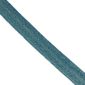 Pasica elastična glitter 20 mm petrol