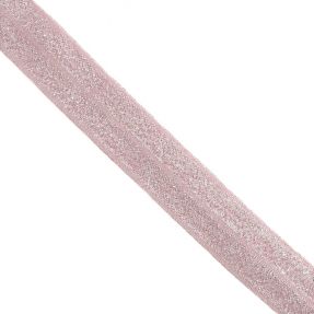 Pasica elastična glitter 20 mm rose