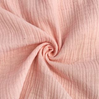 Tetra Tkanina/Muslin light rose ORGANIC