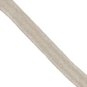 Pasica elastična glitter 20 mm sand