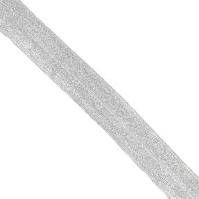 Pasica elastična glitter 20 mm white