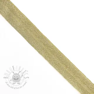 Pasica elastična glitter 20 mm yellow