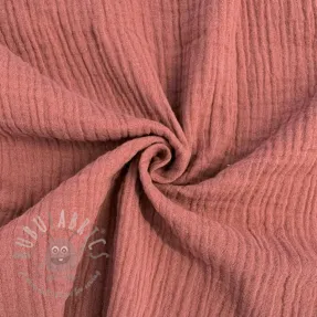 Tetra Tkanina/Muslin mauve ORGANIC