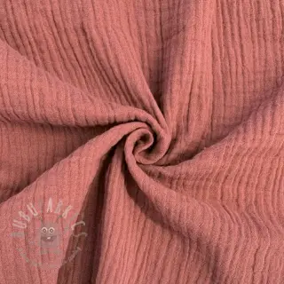 Tetra Tkanina/Muslin mauve ORGANIC