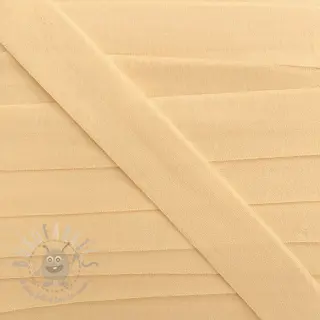Pasica elastična matt 20 mm ecru