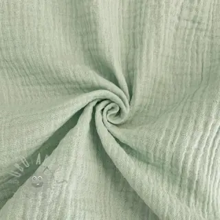 Tetra Tkanina/Muslin mint ORGANIC
